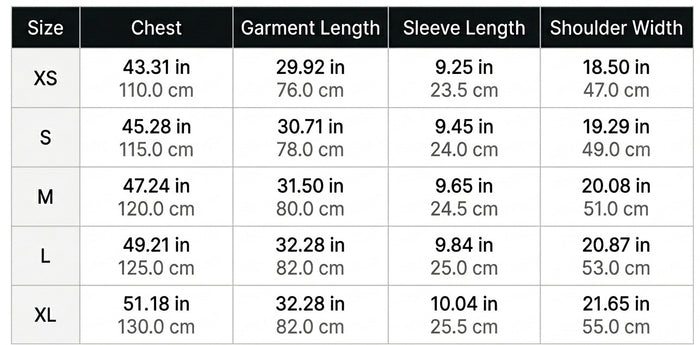 Size Guide