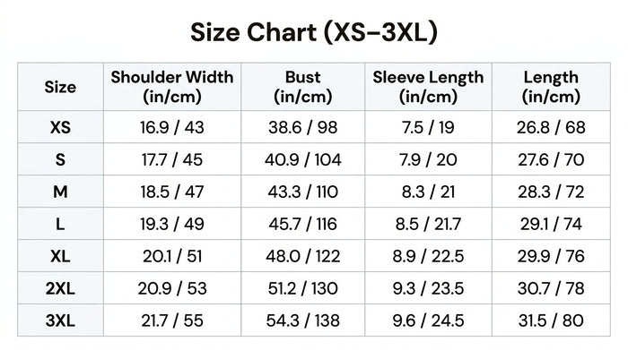 Size Guide