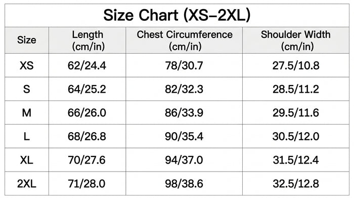 Size Guide