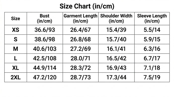 Size Guide