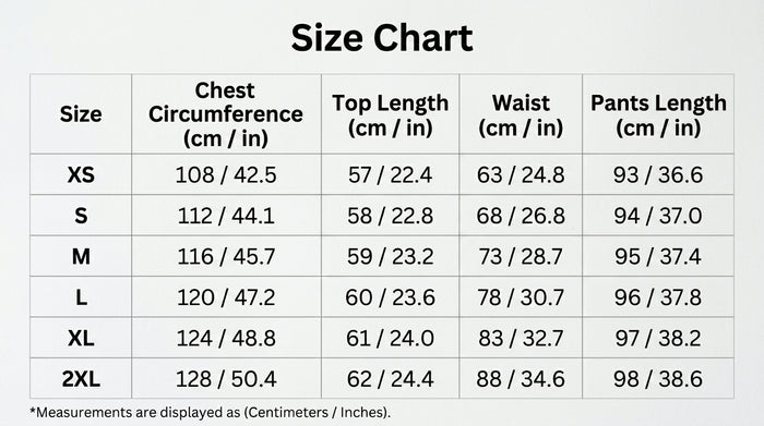 Size Guide