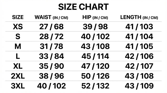 Size Guide