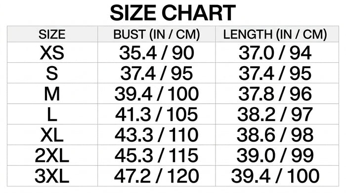 Size Guide