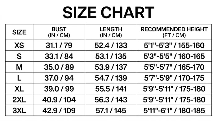 Size Guide