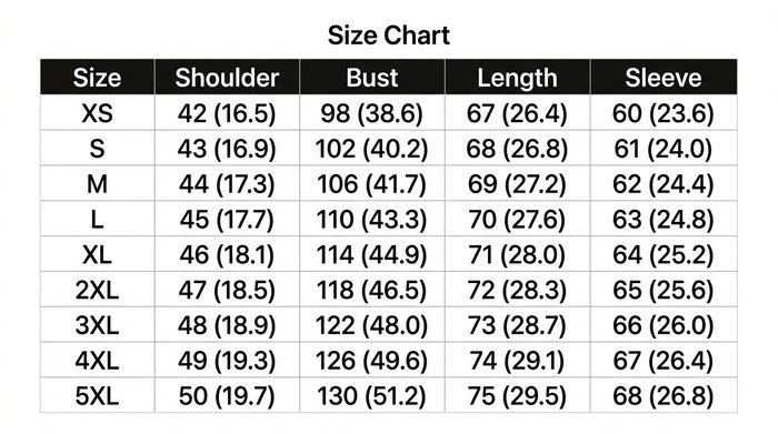 Size Guide