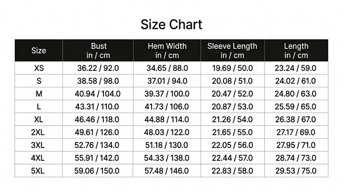 Size Guide