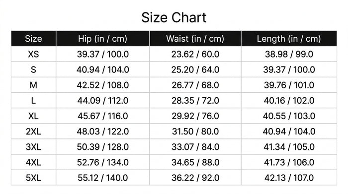 Size Guide