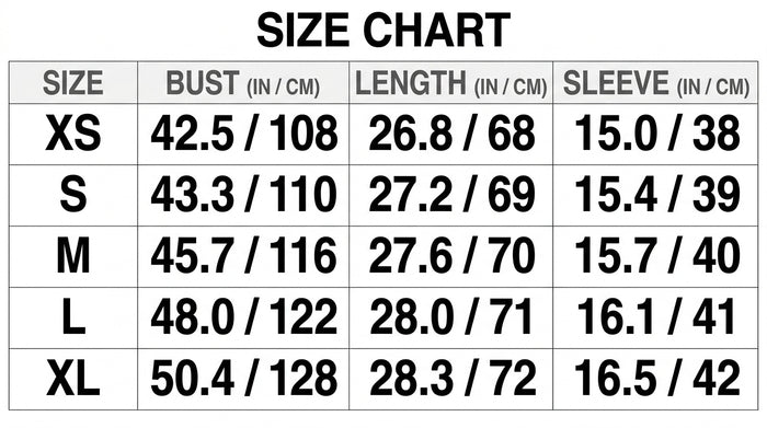 Size Guide