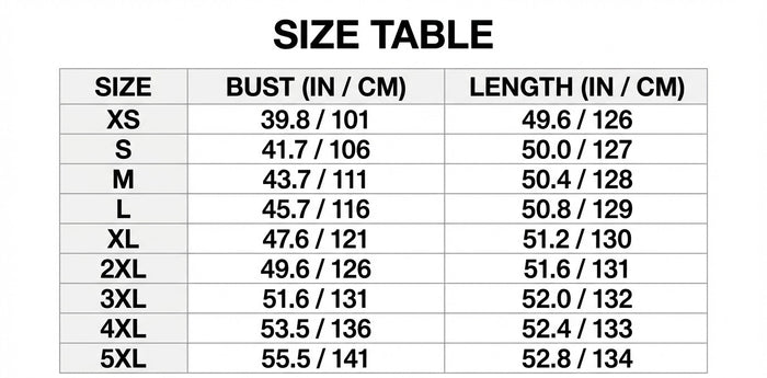 Size Guide