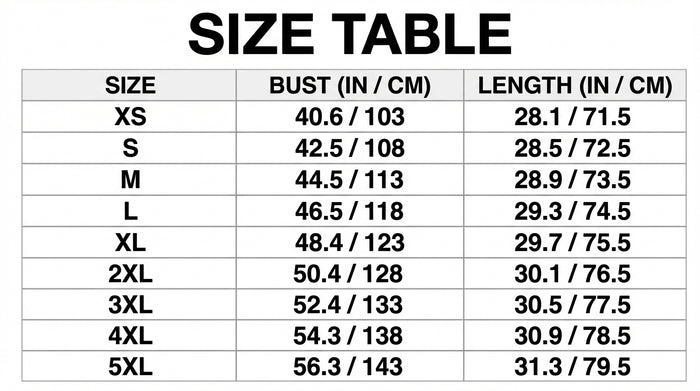 Size Guide