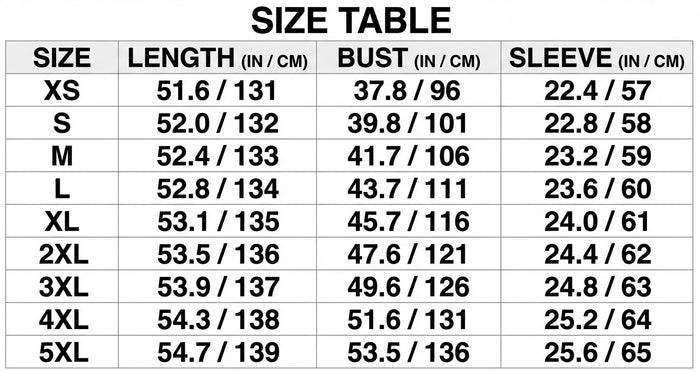 Size Guide