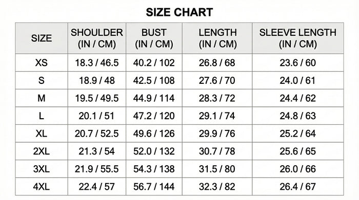 Size Guide