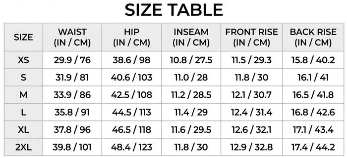 Size Guide