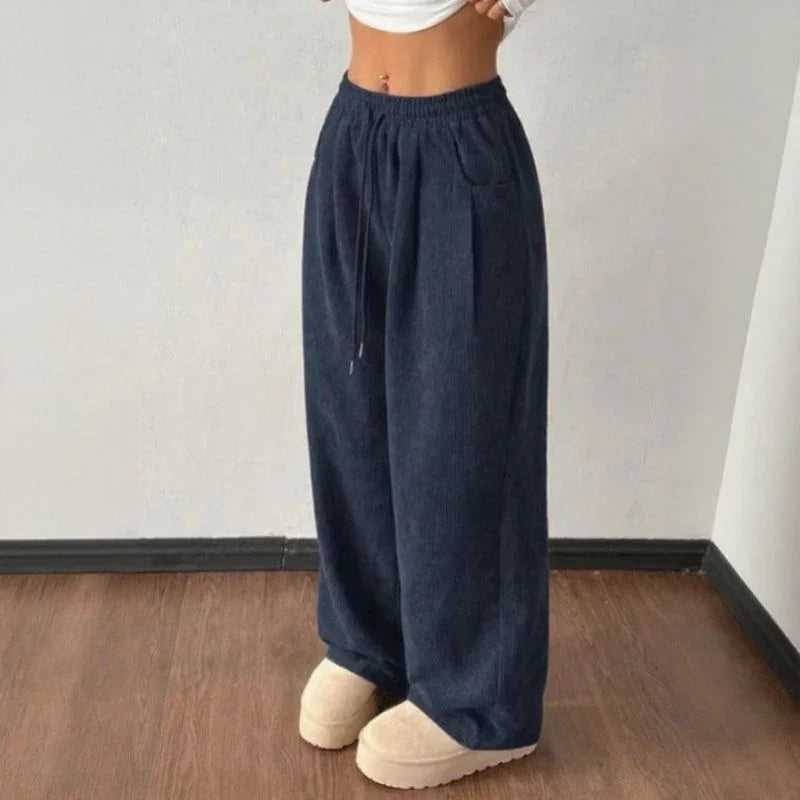 Sara™ Wide-Leg Pants in Premium Textured Knit
