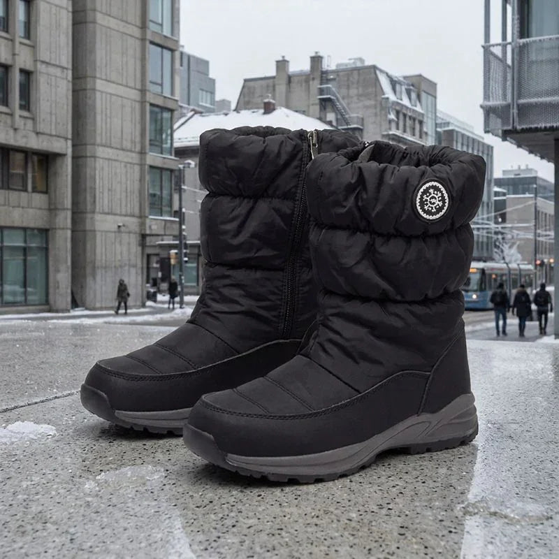 Stockholm™ Winter Boots Insulated and Padded with a Slip-Resistant Lug Sole