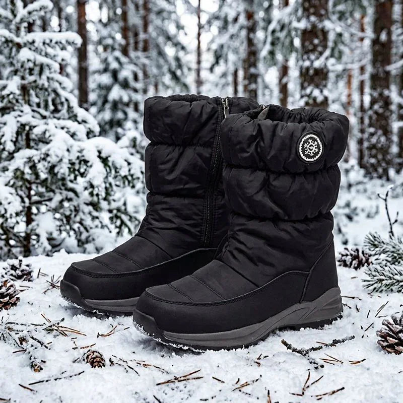 Stockholm™ Winter Boots Insulated and Padded with a Slip-Resistant Lug Sole