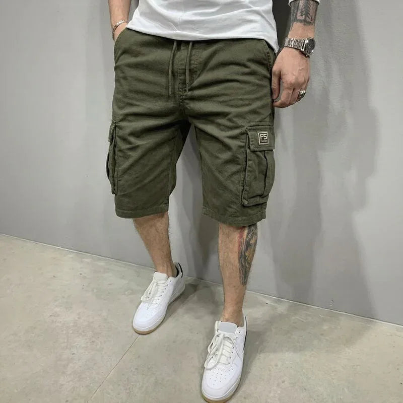 Liam™ Shorts in Premium Twill with Large Cargo Pockets