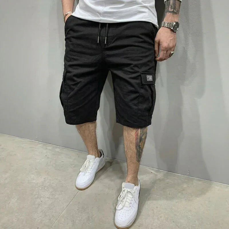 Liam™ Shorts in Premium Twill with Large Cargo Pockets