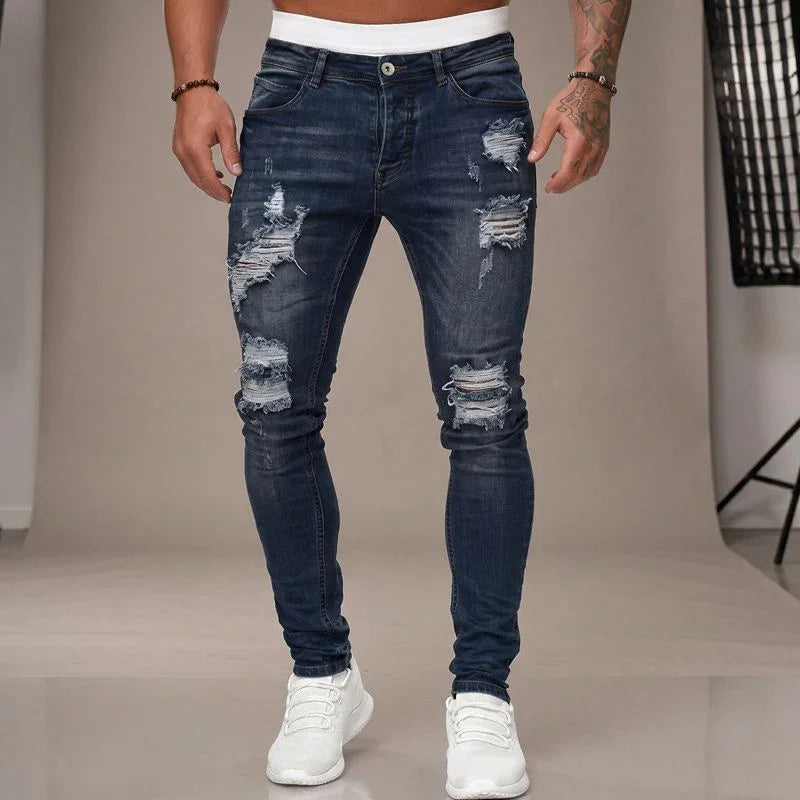 Axel™ Jeans in Premium Denim with a Washed Finish