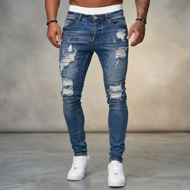 Axel™ Jeans in Premium Denim with a Washed Finish