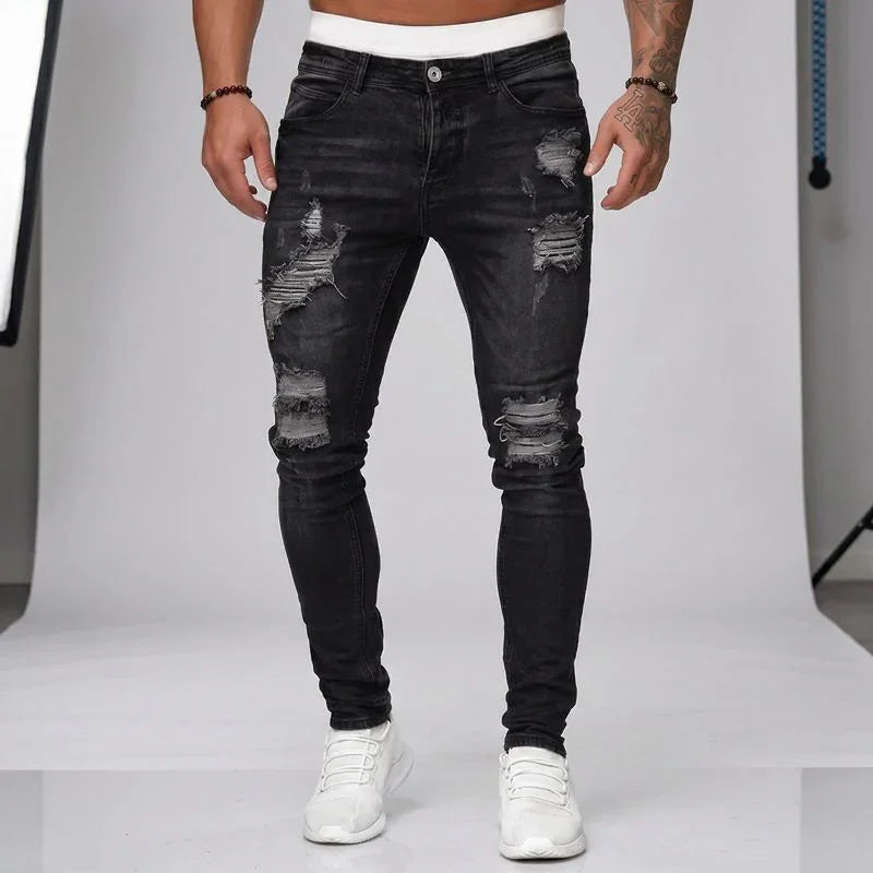 Axel™ Jeans in Premium Denim with a Washed Finish