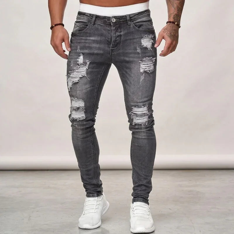 Axel™ Jeans in Premium Denim with a Washed Finish