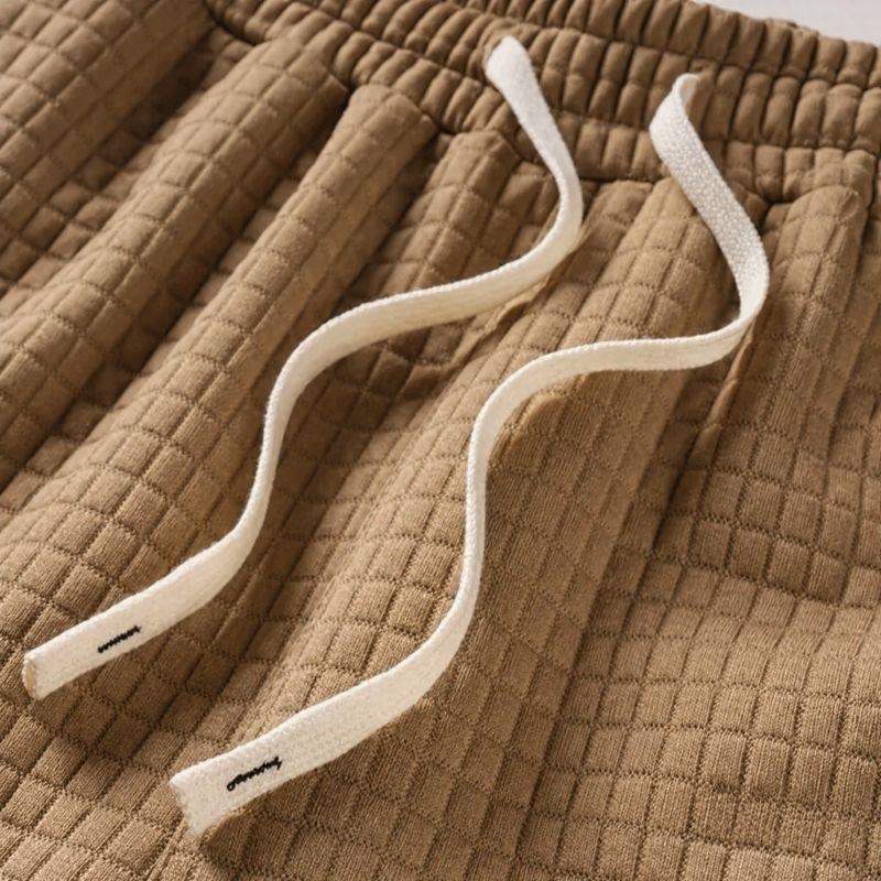Ravi™ Premium Textured Knit Shorts with Adjustable Drawstring