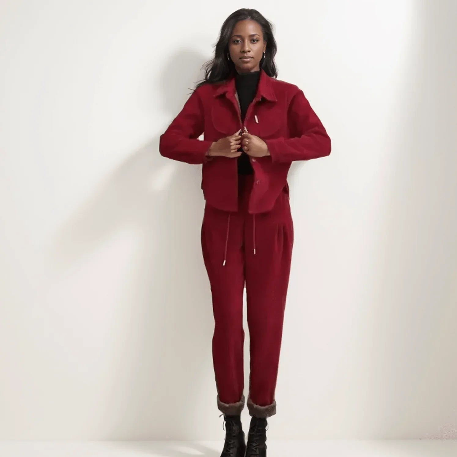 Nordstein™ Set in Super Soft Corduroy / Plush Finish and Charm for Winter!
