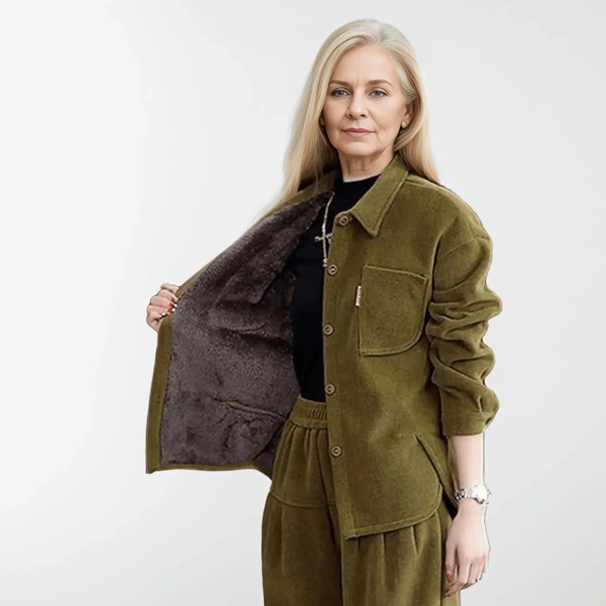 Nordstein™ Set in Super Soft Corduroy / Plush Finish and Charm for Winter!