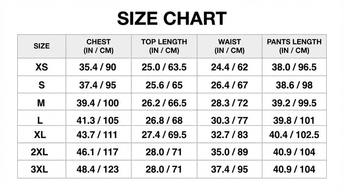 Size Guide