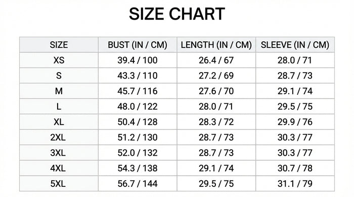 Size Guide