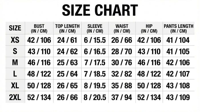 Size Guide
