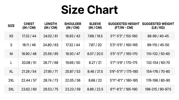 Size Guide