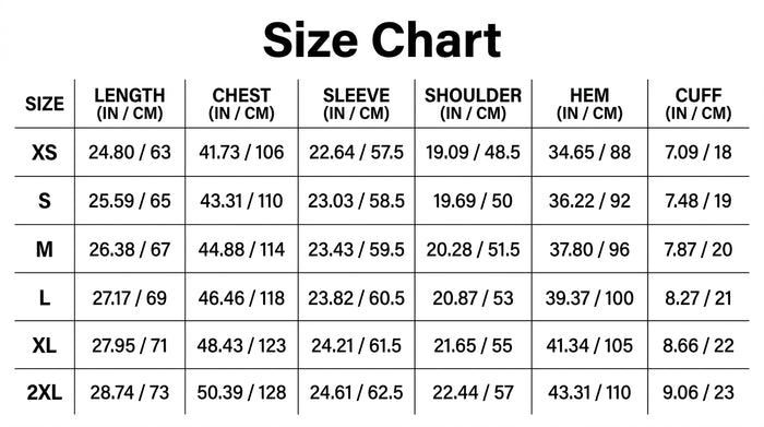 Size Guide