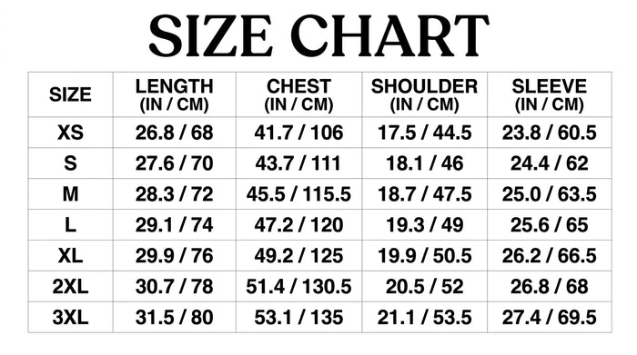 Size Guide