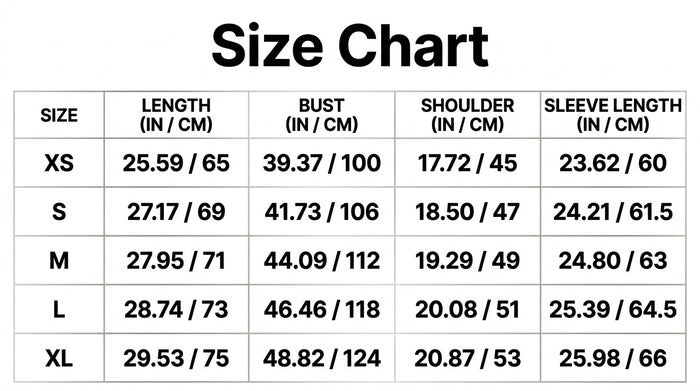 Size Guide