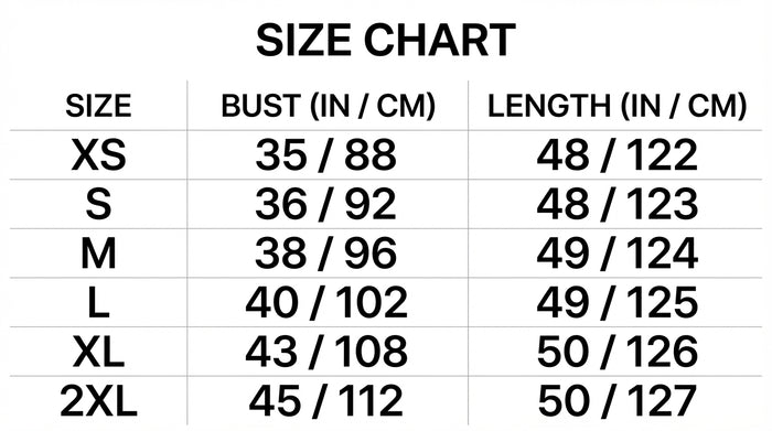 Size Guide