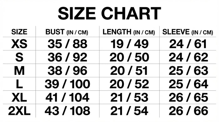 Size Guide