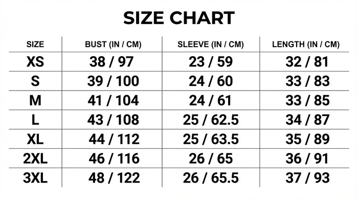 Size Guide