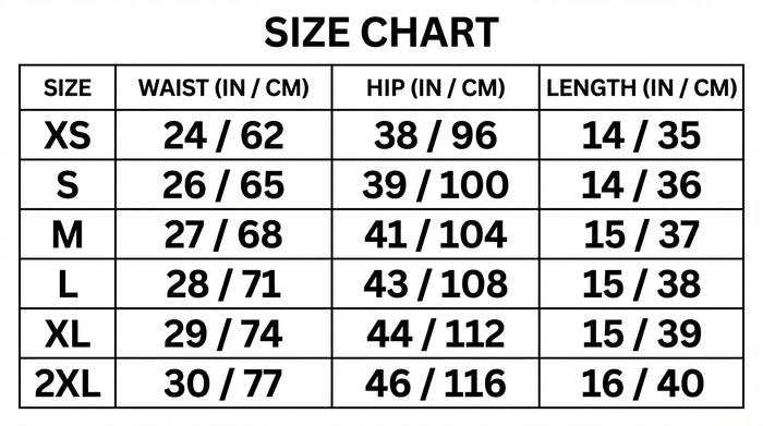 Size Guide