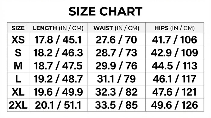 Size Guide
