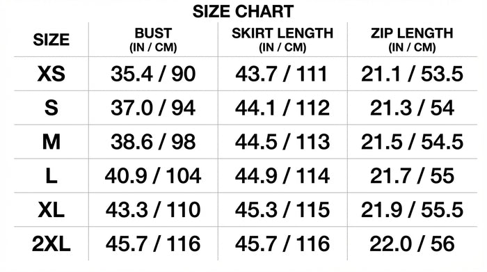 Size Guide