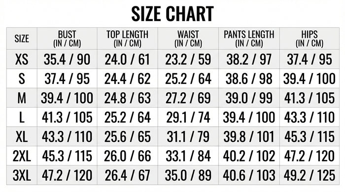 Size Guide