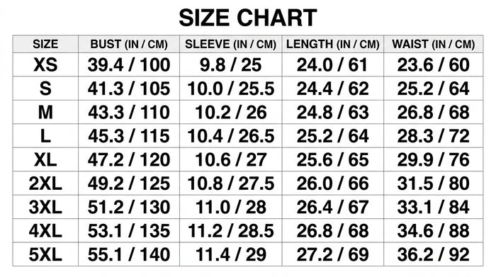 Size Guide
