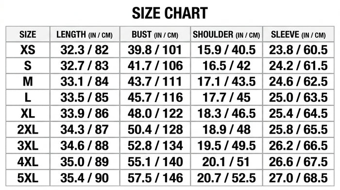 Size Guide