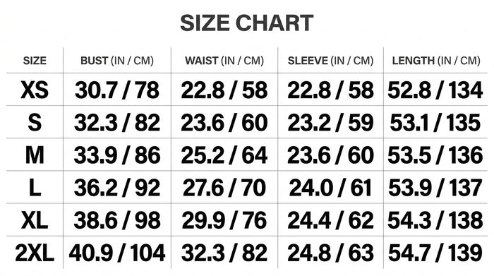 Size Guide
