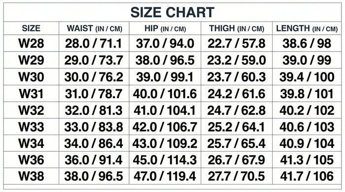 Size Guide