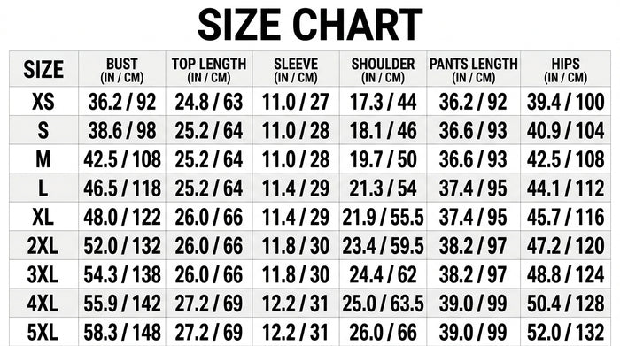 Size Guide