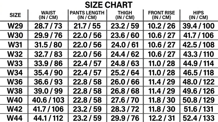 Size Guide