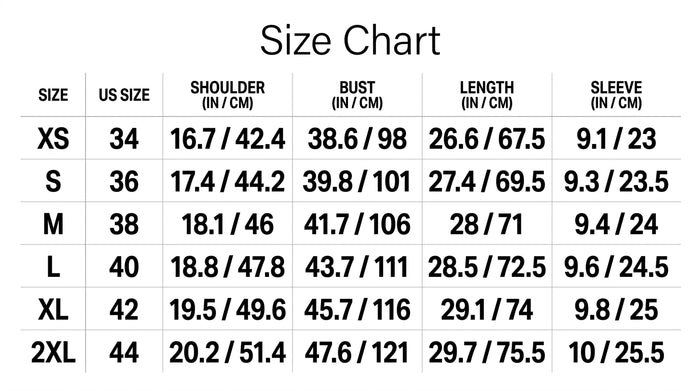 Size Guide